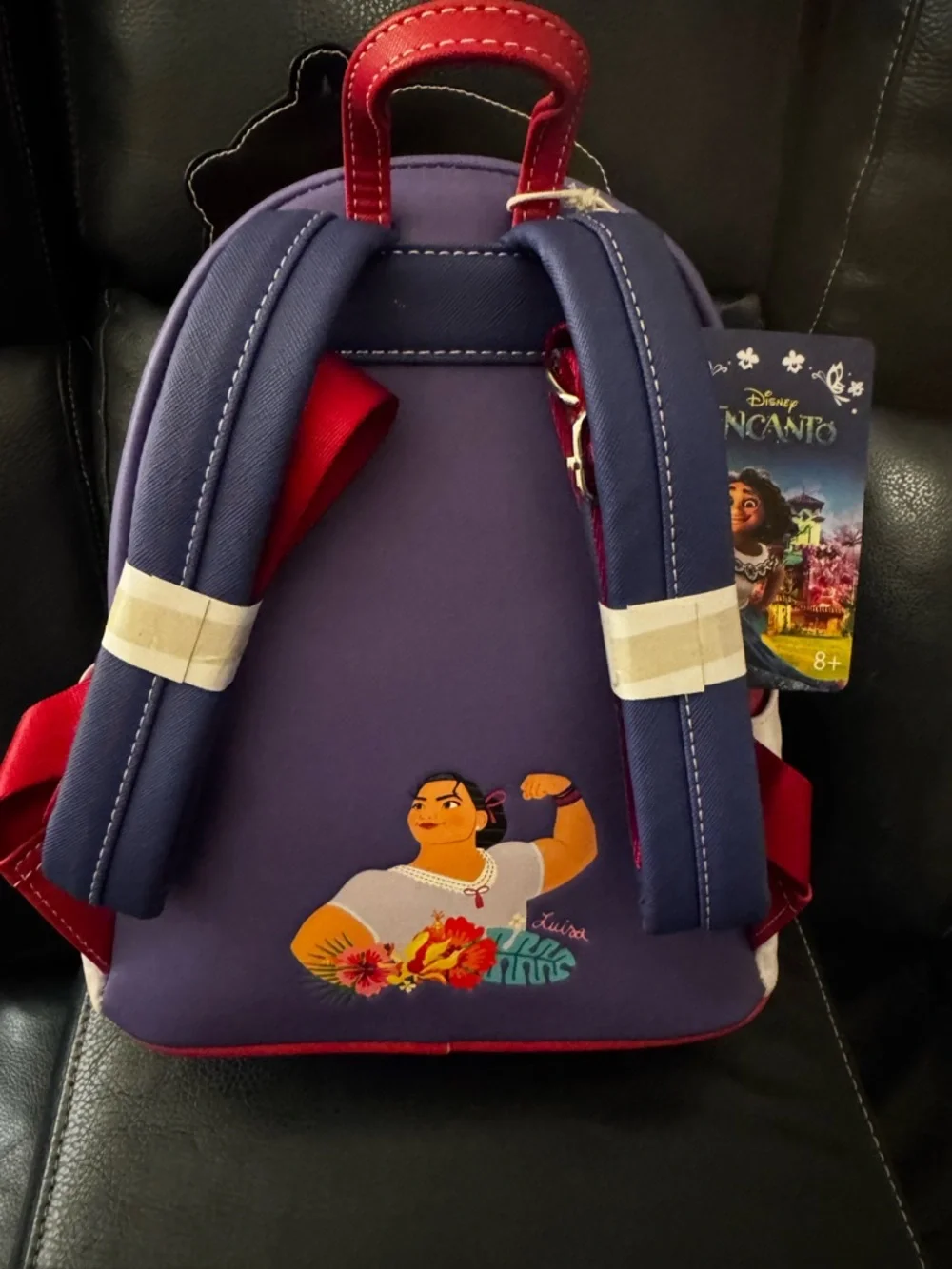 Loungefly Disney Encanto Luisa Cosplay Mini Backpack - Picture 2 of 3